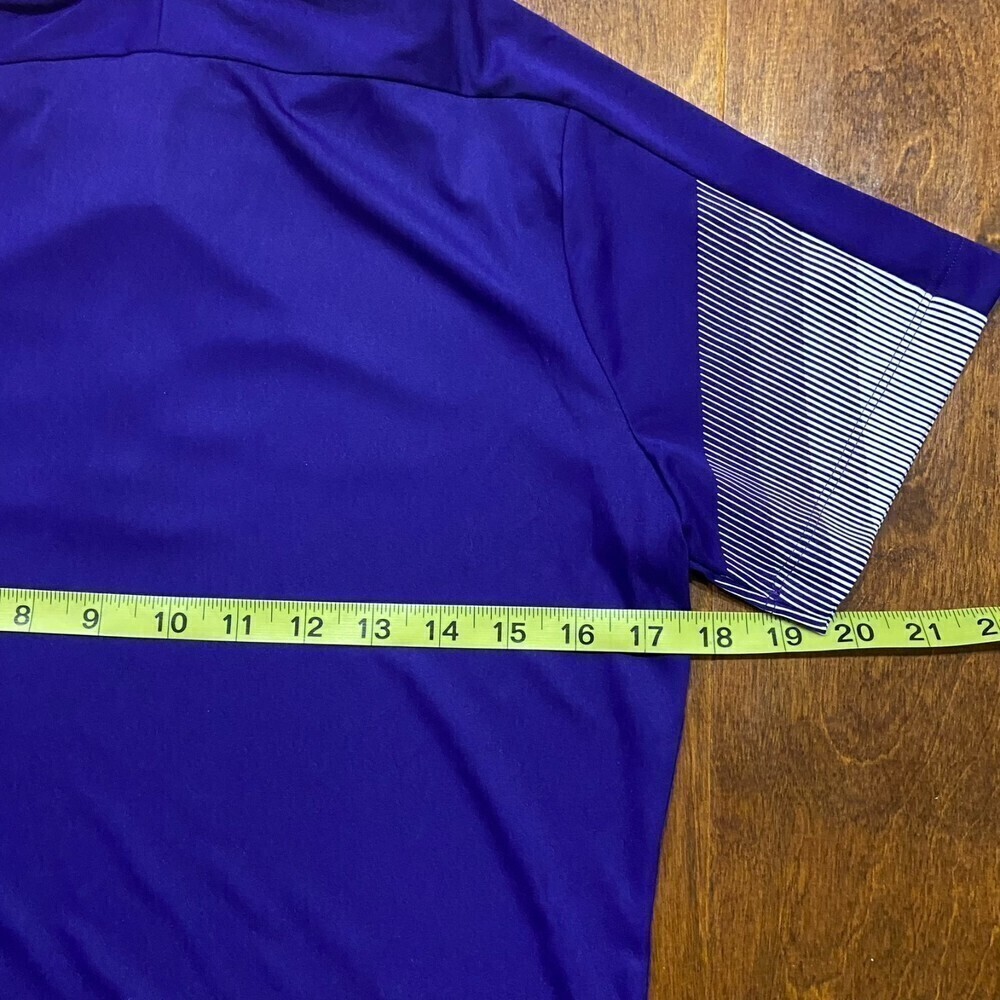 Adidas Women's Prime Polo Purple Athletic Top Primeblue Size Small NWT - Picture 7 of 8